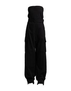 Джинсовый комбинезон Saint Laurent, черный