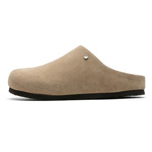 PAVEA Мужские бежевые тапочки с закрытым носком, резиновой подошвой, устойчивой к скольжению и истиранию, быстросохнущие, цвет Beige