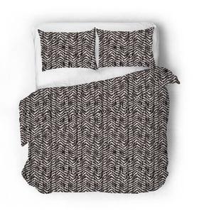 Сатиновое постельное белье бамбук Sense Eight, черный