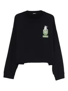 Толстовка с графичным принтом Undercover, синий