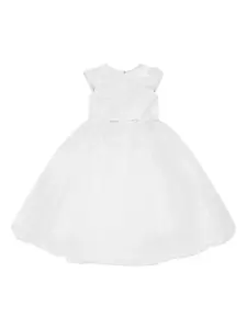 Платье с цветочной вышивкой Sarah Louise, белый