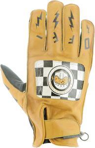 Мотоциклетные перчатки с логотипом хелстона Helstons, Yellow/Black