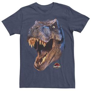 Мужская футболка Jurassic Park T-Rex Head Roar Licensed Character