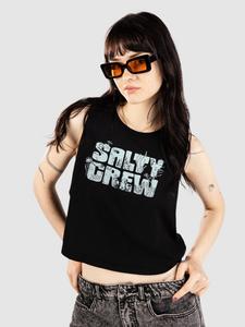 Топ танк Salty Crew Sea Life Cropped Tank Top, black