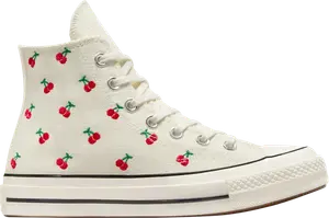 Кроссовки Wmns Chuck 70 High 'Cherries', кремовый