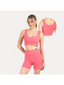 SMILODOX Спортивный бюстгальтер Аделинн розового цвета