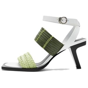Сандалии с одним ремешком женские NINE WEST, Green/White