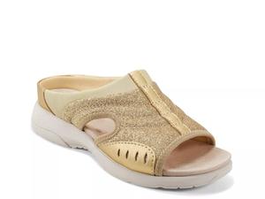 Сандалии Easy Spirit Traciee Slip On Sandal, золотой металлик