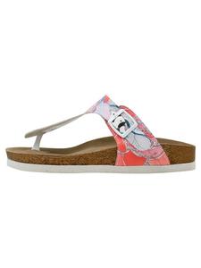 Сандалии на плоской подошве Dogo Lila Zehentrenner Sandalen - Hello, разноцветный
