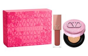 Помада-бальзам для губ Impulsive Dewy Air Cushion с эффектом тонирования кожи, 14 г + 6,5 мл Valentino