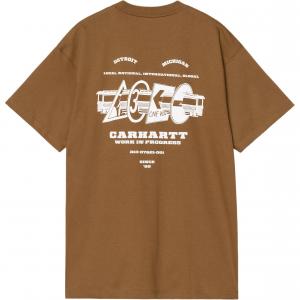 Carhartt WIP Футболка FW24 S/S Runaway Unisex Brown