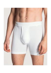 Брюки из хлопка 1:1, мягкий пояс, тонкая резинка, мужские CALIDA, белый