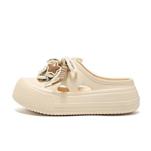 JOSINY Женские тапочки EVA с закрытым носком бежево-желтые, цвет Beige Yellow