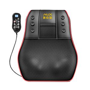 Массажная подушка для шеи, поясницы и спины, многофункциональная электрическая подушка для всего тела, домашняя подушка для разминания плеч и коленей AU 68 AUX, черный