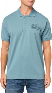 Lacoste мужская классическая футболка поло с принтом stamp, Limestone & Falcon