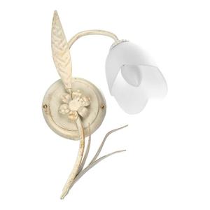 Настенный светильник ONLI Doppio Giro, сатиновое стекло / железо - 1 лампа