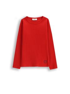 Рубашка с длинным рукавом Coccodrillo, красный