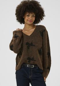 Джемпер Culture Jumper, Coffee Bean Black Melange/Brown