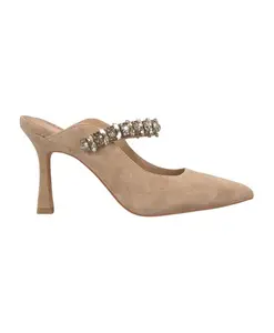 Туфли со стразами Alma En Pena, бежевый