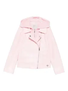 Куртка с капюшоном на молнии Guess Kids, розовый