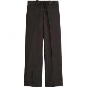 COS Женские повседневные брюки коричневого цвета