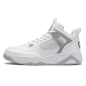 Женские кроссовки Jordan White QIAODAN с противоскользящим износостойким верхом