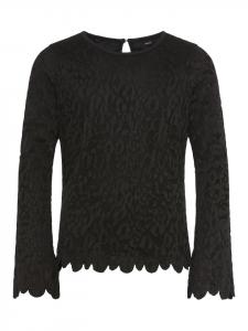 Рубашка с длинными рукавами черного цвета Kidsworld