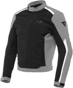 Мужская мотоциклетная куртка Dainese Hydraflux 2 Air D-dry с отстегивающейся водонепроницаемой подкладкой, летняя, Black/Charcoal-Grey