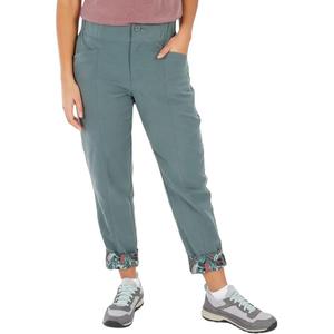 Повседневные брюки женские темно-серо-зеленые DECATHLON