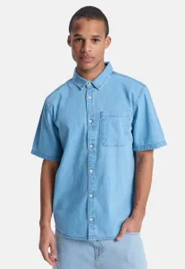Carrigan kurzärmliges shirt Quiksilver, Blue Denim