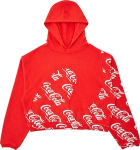 Худи ERL Coca Cola Swirl 'Red', красный
