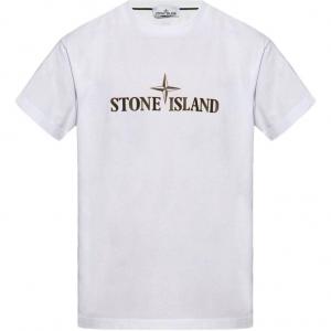 Футболка мужская белая Stone Island, белый