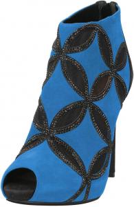 Женские босоножки с открытым носком FOWT, ботильоны на шпильке, украшенные стразами, с задней молнией, клубные, на все сезоны, размеры 4-16 США, Blue