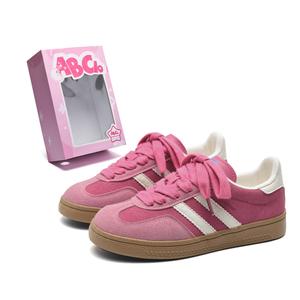 Кеды, скейтборд обувь женская низкая Abcio, цвет Strawberry Pink