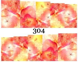 Водные наклейки для ногтей - №304, inna