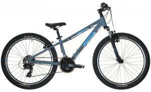 Горный велосипед Carver Strict 24 - 24 дюймов - Diamant - 2024, цвет Blau|dark blue grey/neon blue/black