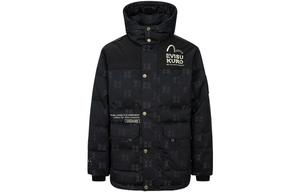 Пуховик мужской черный Evisu, черный