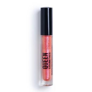 Блеск для губ Diamond Shimmer High Shine Queen Cosmetics, Runway (Coral pink gloss with diamond shimmer that flashes gold and rose in the light.)