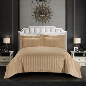 HAMMYKOTI Сатиновый жаккардовый комплект постельного белья из египетского хлопка 800 нитей золотого цвета Gold