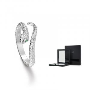 AKAK Серебряное кольцо Unisex Silver White