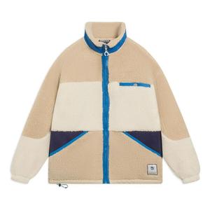 Куртка badfive графическая флисовая куртка с цветными блоками Li-Ning, хаки