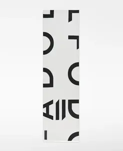 Женский двуцветный шарф с большим логотипом в жаккарде Adolfo Dominguez