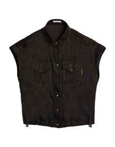 Рубашка Brunello Cucinelli, черный