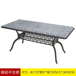 Стол Green Water, прямоугольный, 175x91 см