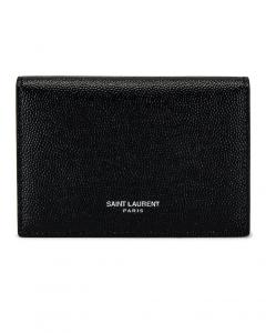 Держатель карты Saint Laurent, цвет Nero