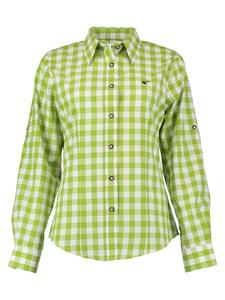 OS-Trachten Трайанская традиционная блузка ярко-зеленого цвета