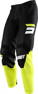 Мотоциклетные штаны Shot draw burst, Black/Yellow