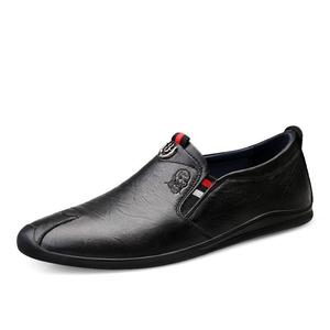 Туфли мужские Men"s Casual Men Low-Top Laorentou, темно-коричневый