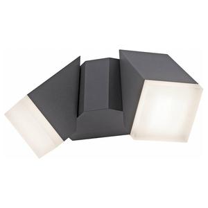 Светодиодный настенный светильник Paul Neuhaus Ryan, акриловое стекло/алюминий - глубина: 25 см