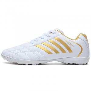 Футбольные бутсы унисекс с низким верхом золото/белый Binary